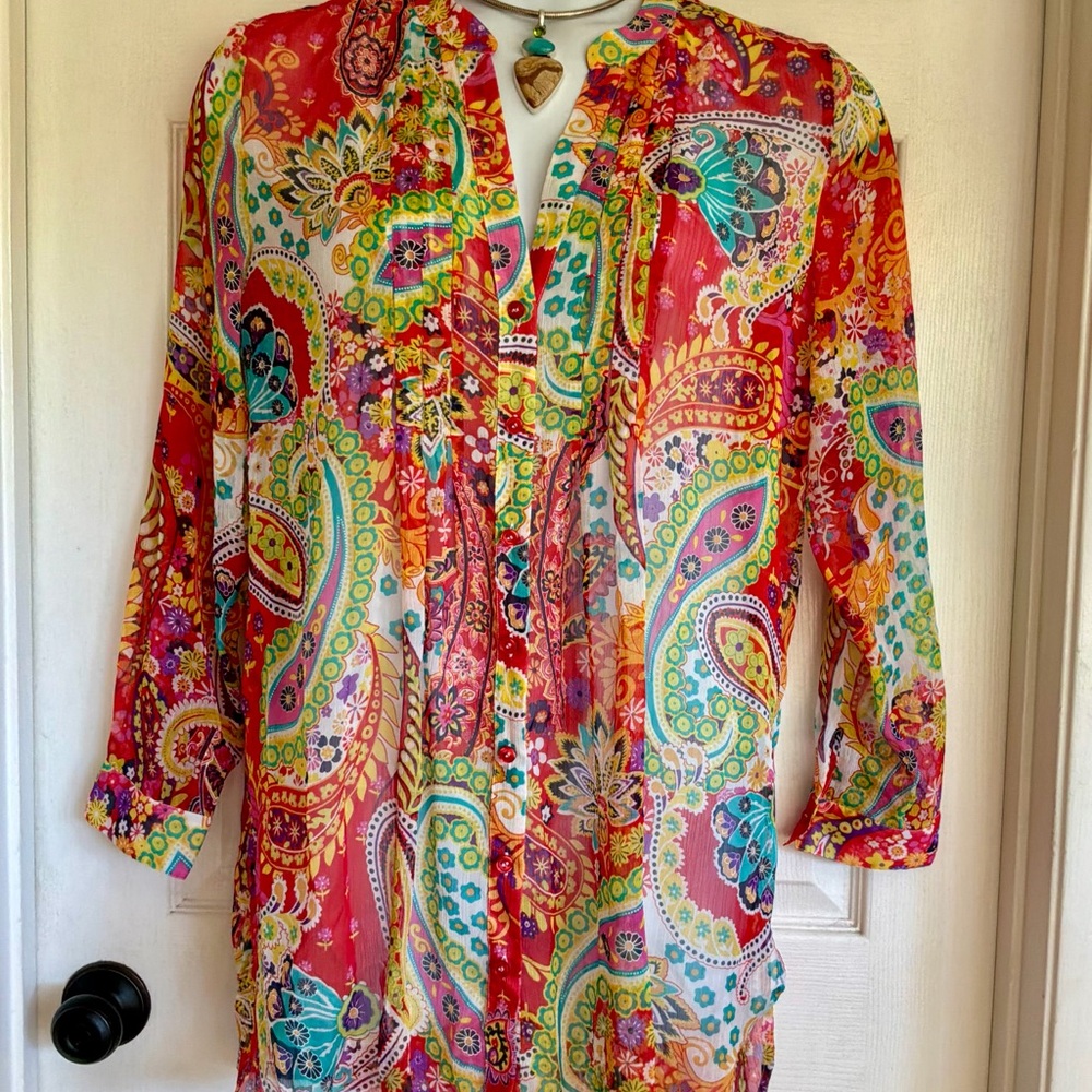 SOFT SURROUNDINGS…blouse